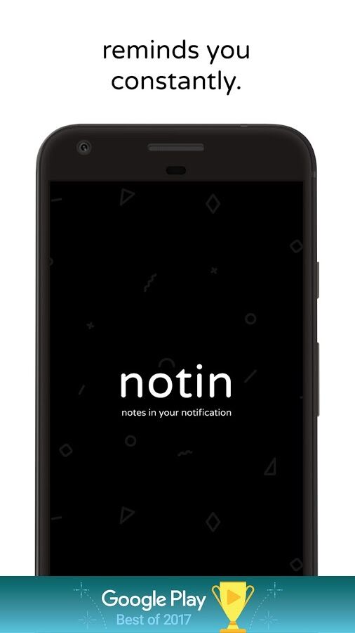 notin – notes in notification
