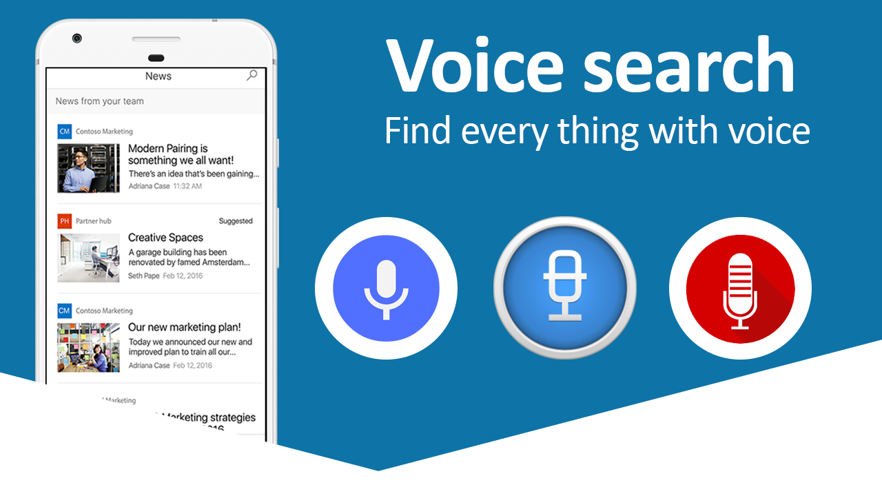 Voice Search For Talk