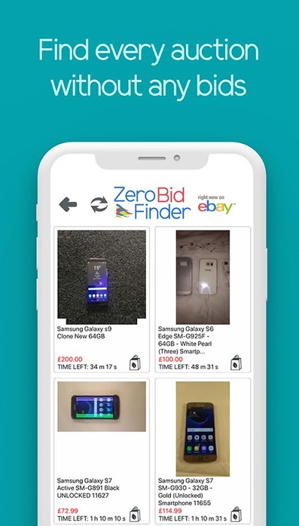 Zero Bid Finder for eBay