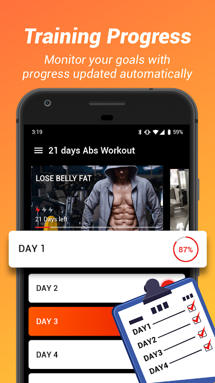 21 Days Abs Workout