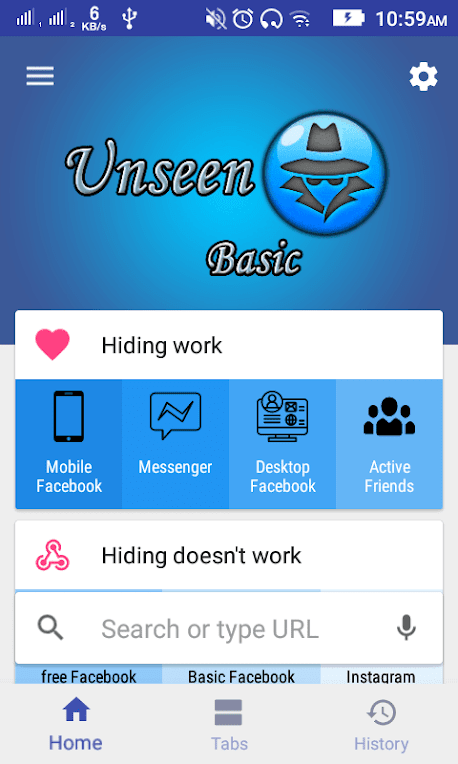 Unseen for Facebook Basic