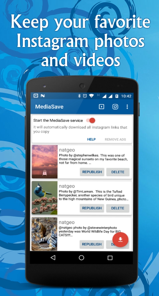 MediaSave – Downloader for Instagram