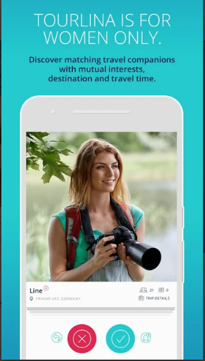 Tourlina – Female Travel App
