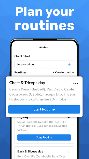 Hevy – Workout Tracker Planner Weight Lifting Log