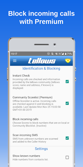 tellows – Caller ID & Block