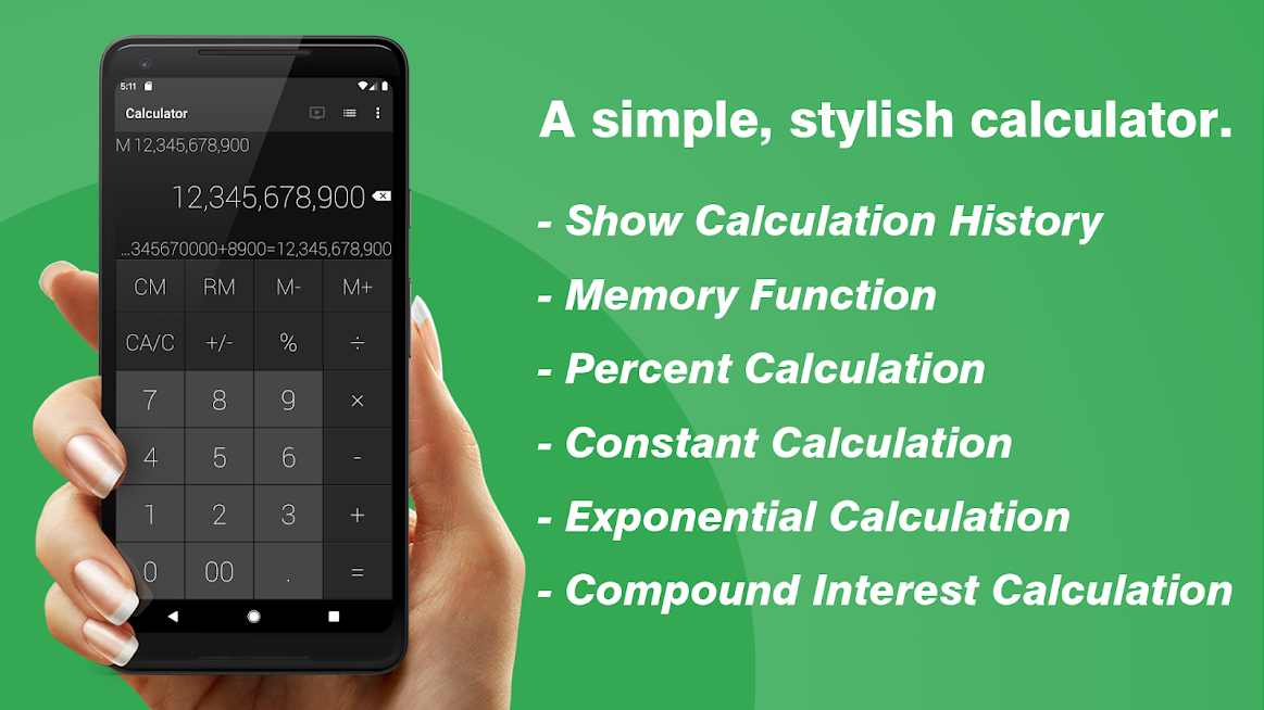 Calculator – Simple & Stylish