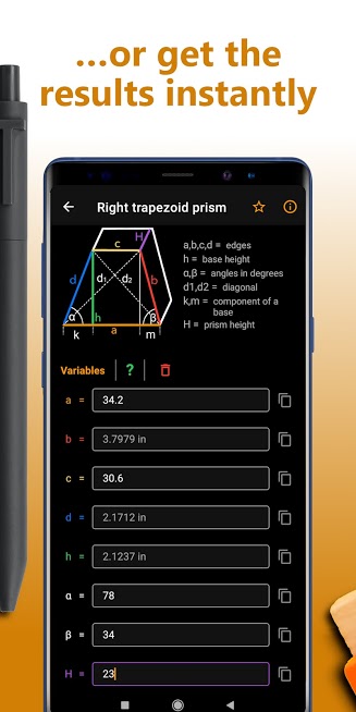 Geometry solver ² lite – homework math calculator