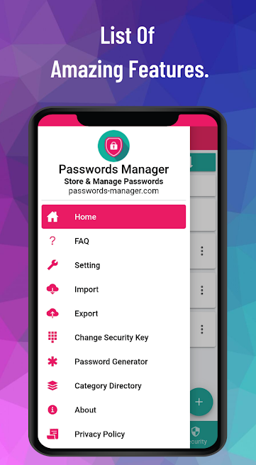 Password Manager : Store & Manage Passwords.
