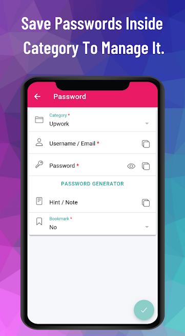 Password Manager : Store & Manage Passwords.