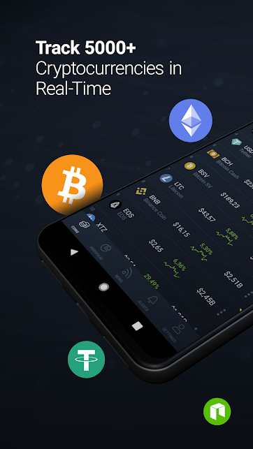 CoinCodex – Live Crypto & Bitcoin Price Portfolio