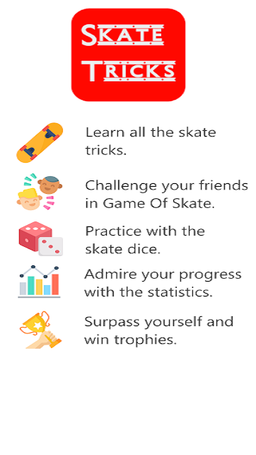 Skate Tricks : learning skate and get better !