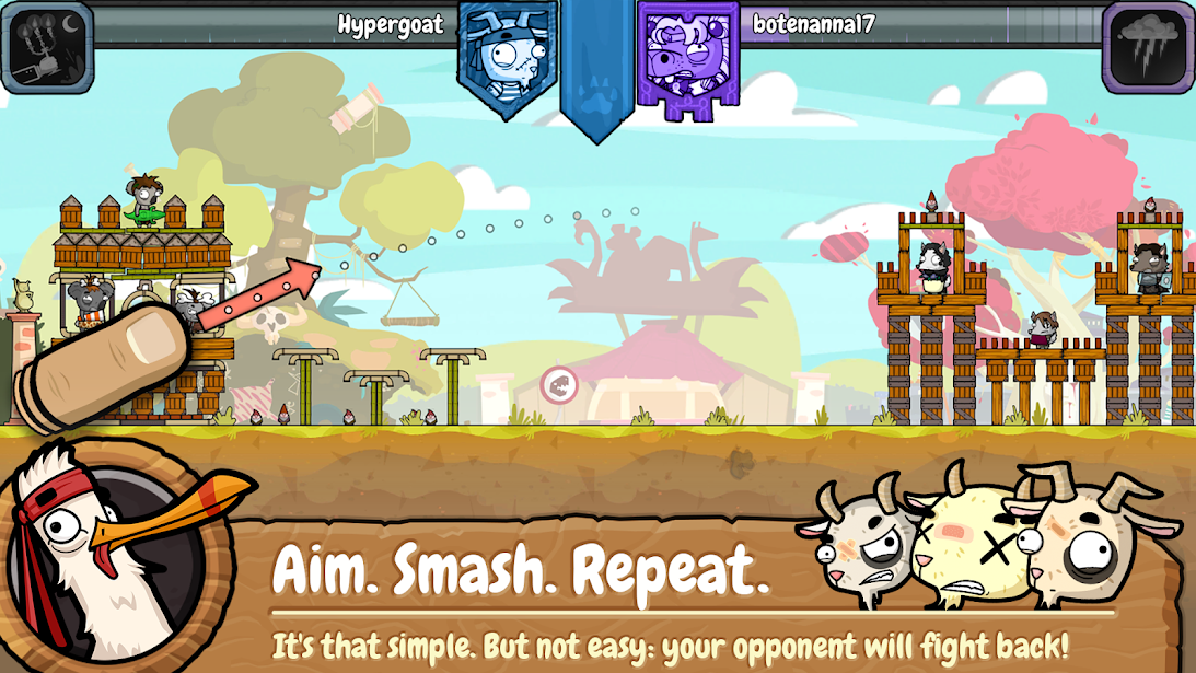 Angrymals: aim, smash, repeat