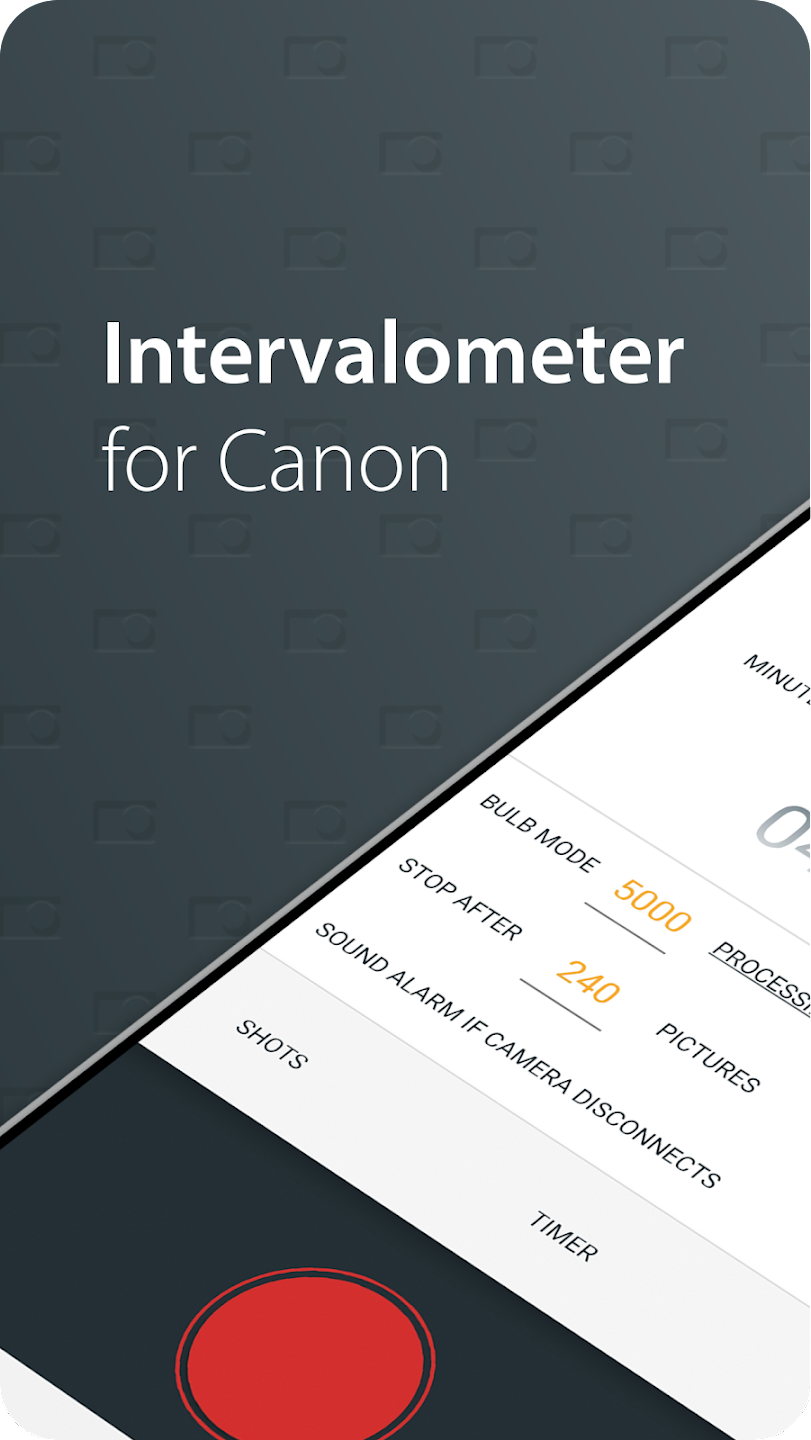 Intervalometer for Canon